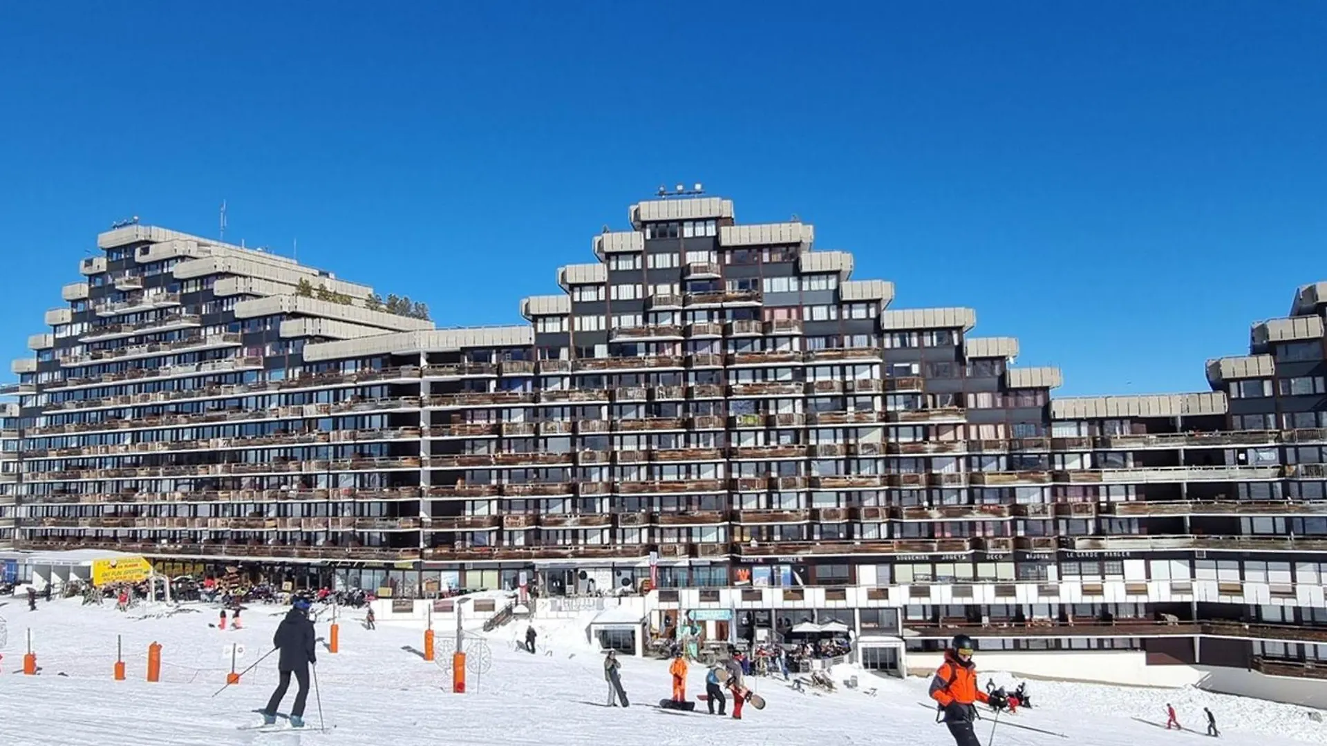 Apartament Studio 26M² Lumineux, Balcon Sud, Pied Des Pistes, 3-4 Pers, Commerces Sur Place - Fr-1-181-2587 La Plagne